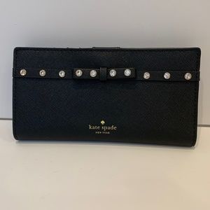 Kate Spade Wallet with Faux Diamonds